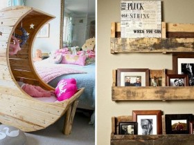 idées déco avec des palettes en bois