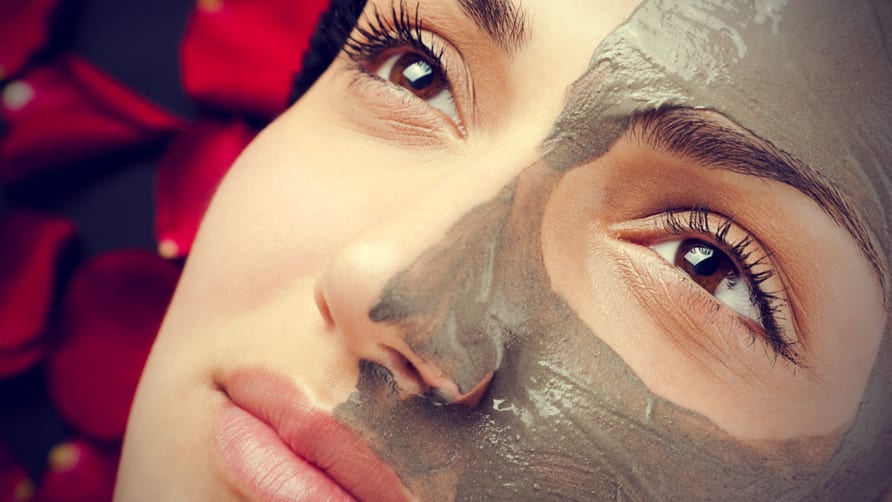 masque de beauté à base d'argile