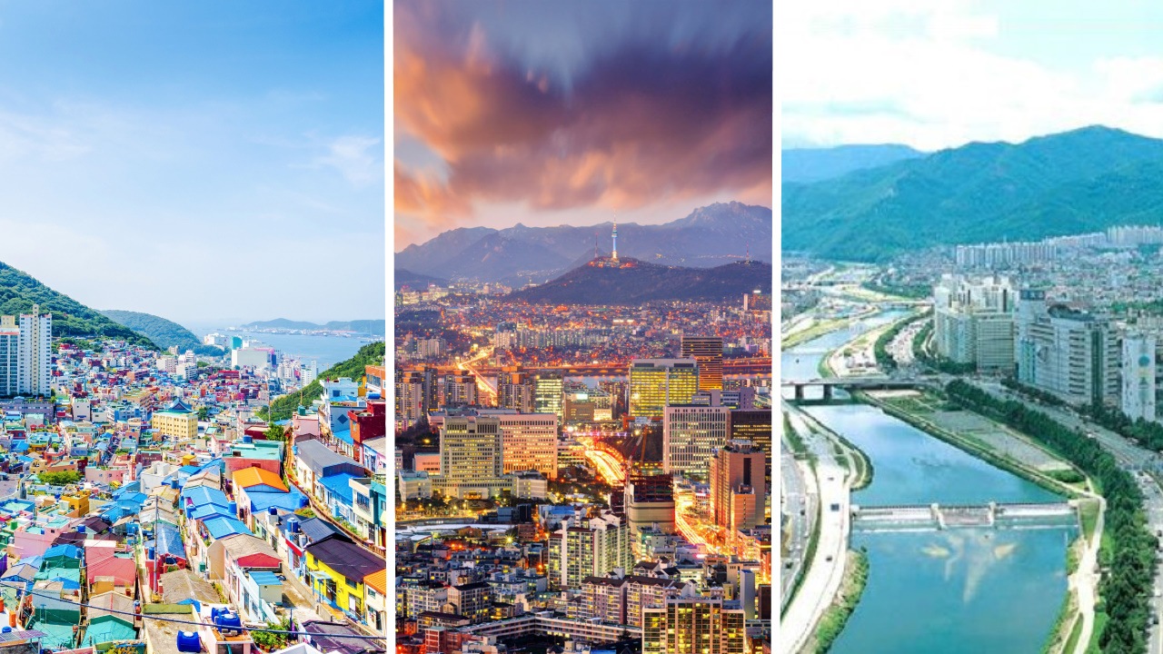 top villes à voir en Corée du Sud